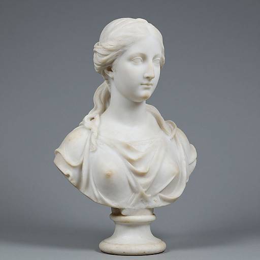 19th Century Marble Bust Sculpture