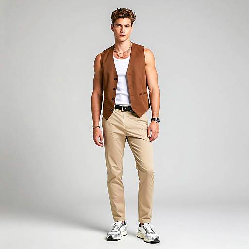 Stylish Men's Club Outfit Portrait