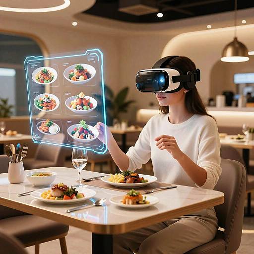 AI-Driven Virtual Reality Restaurant