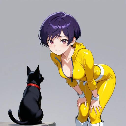 Vibrant College Student with Pet Vibrant College Student with Pet