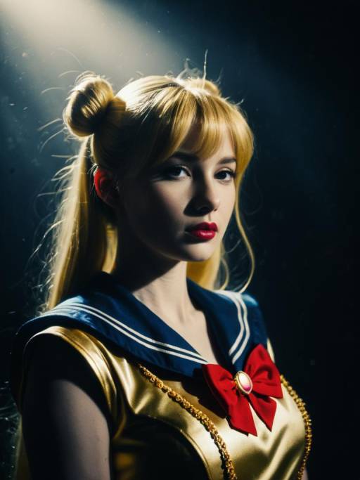 Realistic Usagi Tsukino Cosplay Photo