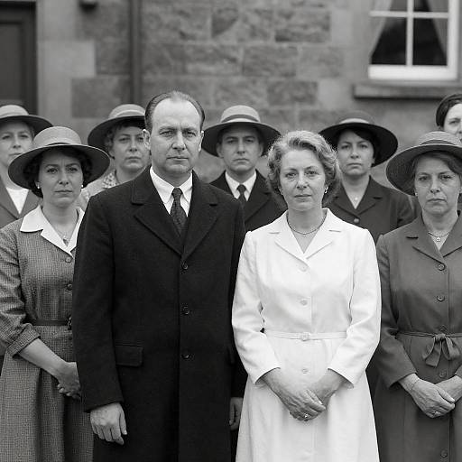 Timeless Group Portrait in Stone Setting