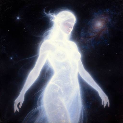 Ethereal Cosmic Light Being