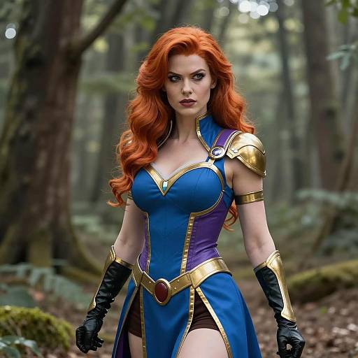 Realistic Ember Wilds Cosplay Artwork