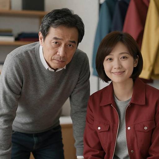 Candid Moment Between Generations