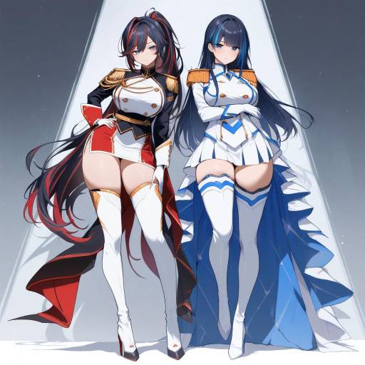 Stylish Duo: Fashion and Flair