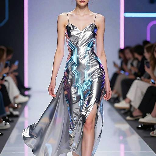 Futuristic AI Fashion Dress Design