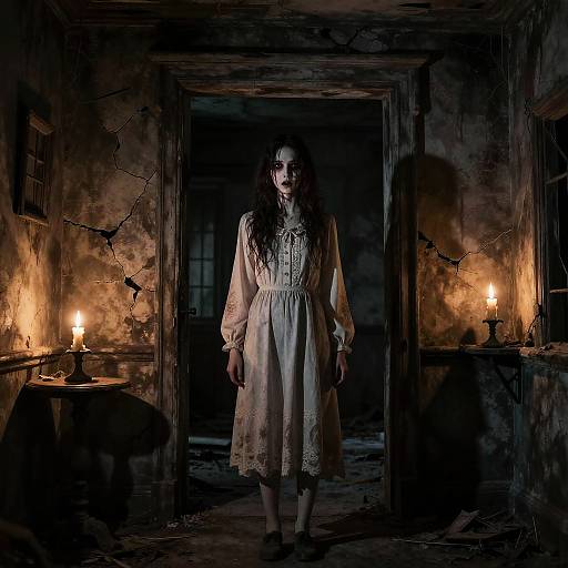 Ultra Realistic Female Horror Characters