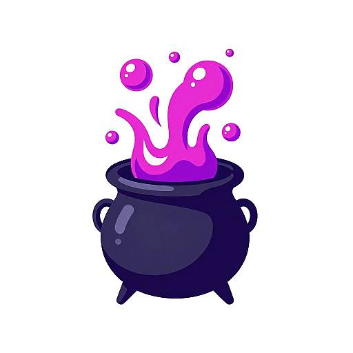 Vibrant Fantasy Potion Logo Design