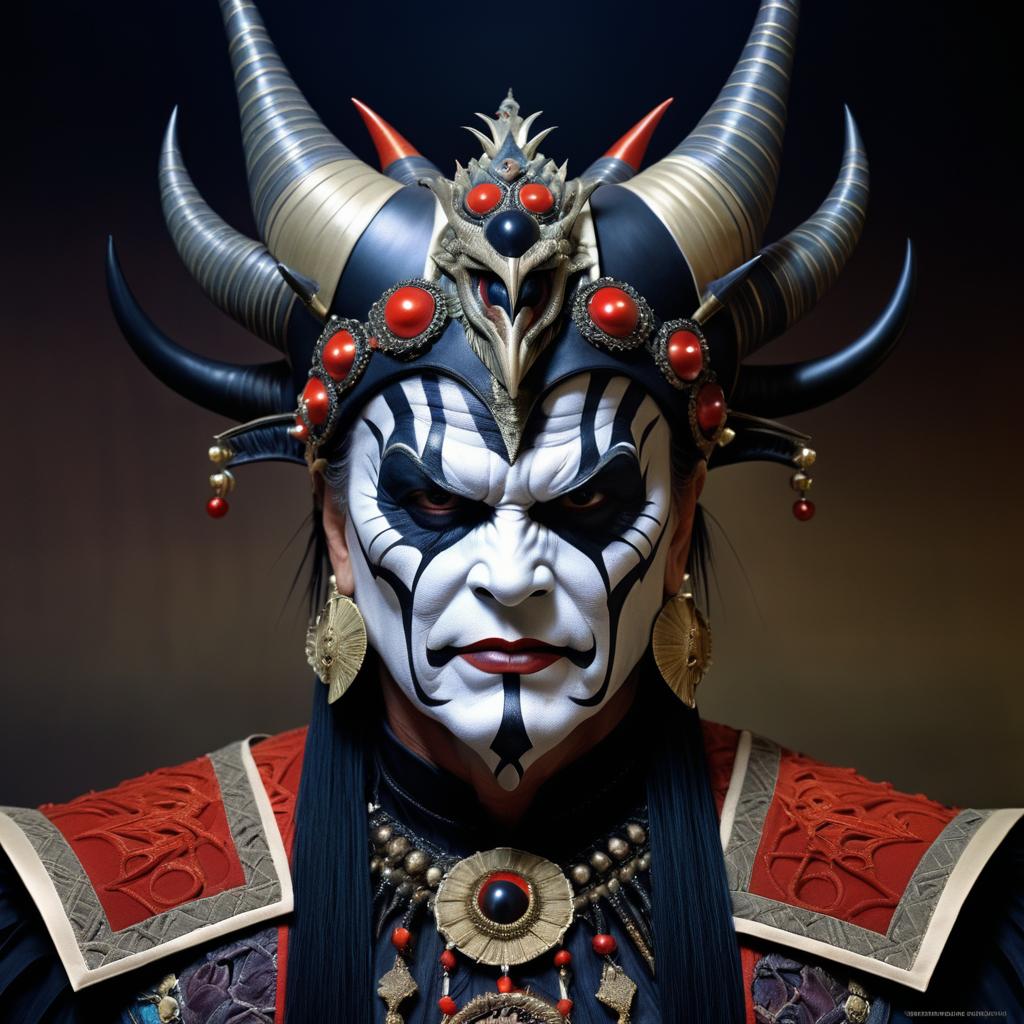 Evil Jack Nicholson in Shao Kahn Costume