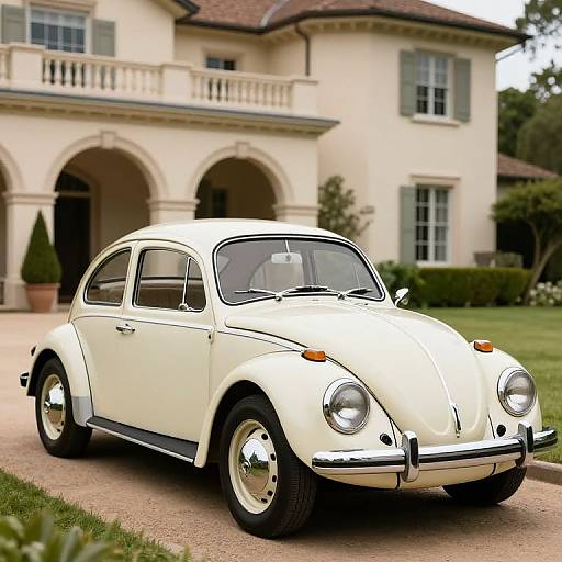 Vintage Volkswagen Beetle by Mansion