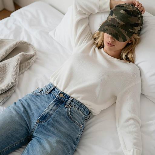 Casual Relaxation in Soft Sunlight