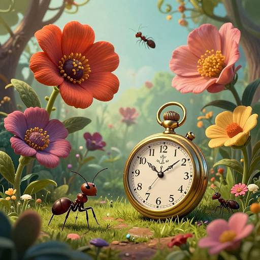 Surreal Ant's Eye Garden