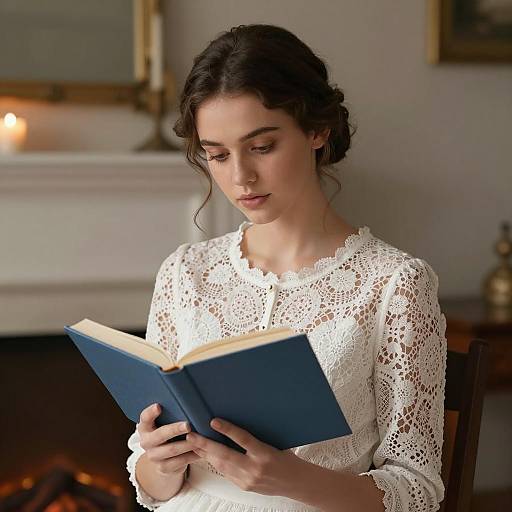 Reading Beauty in a Cozy Setting