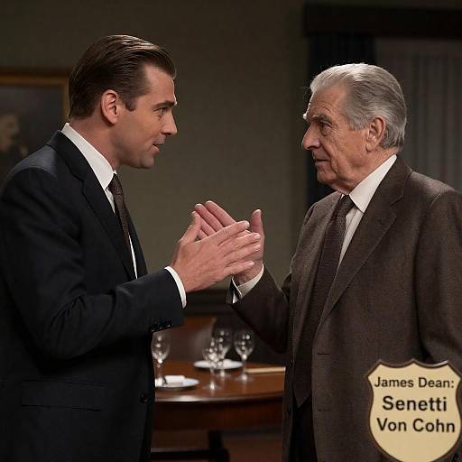 Dynamic Conversation in Dimly Lit Room