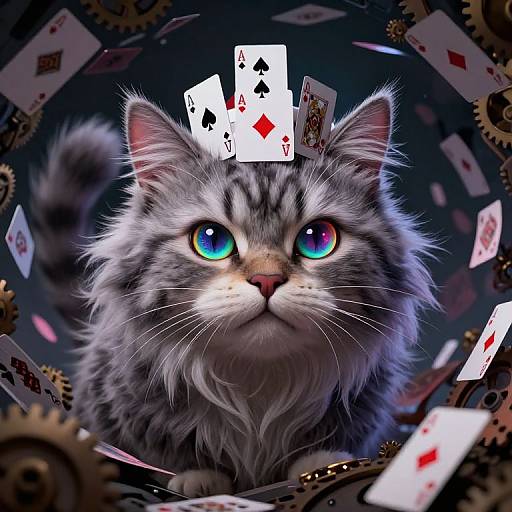 Hyper-Realistic Cheshire Cat Illustration