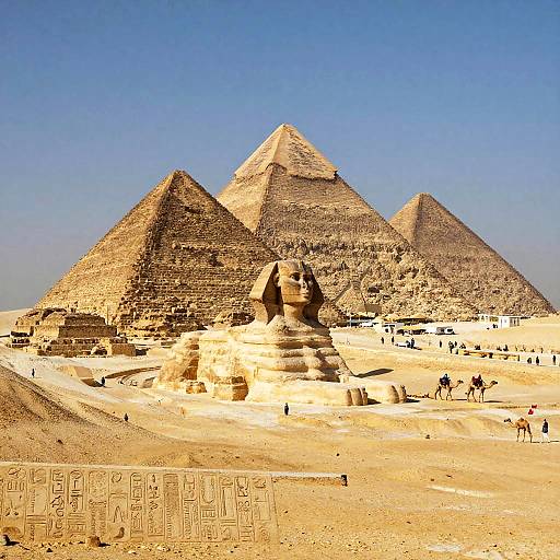 Giza Plateau with Great Pyramid View