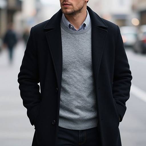 Stylish Layered Look for Young Men