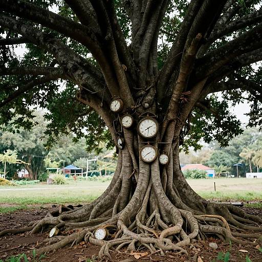 Ancient Tree of Time Paradox