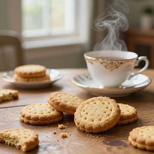 Cozy Tea-Time with Burton's Biscuits