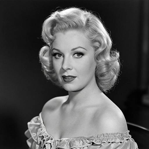 Elegant 1950s Betty Brosmer Portrait