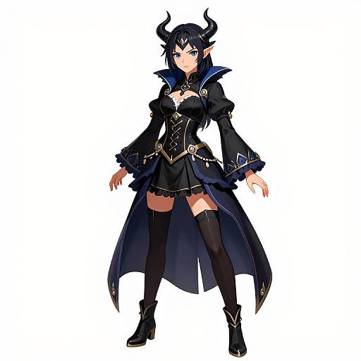Regal 2D Wizardry Demoness