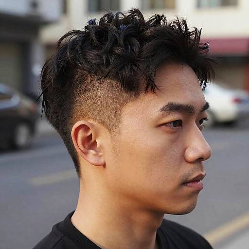 Trendy Undercut for 40-Year-Old Men