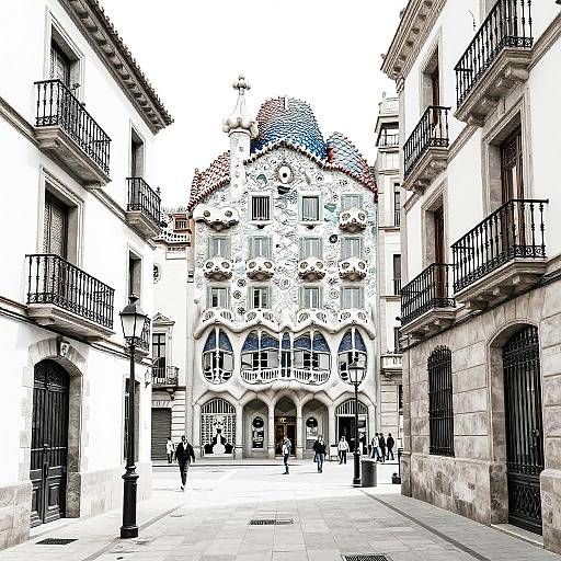 Casa Batlló Facade in Barcelona