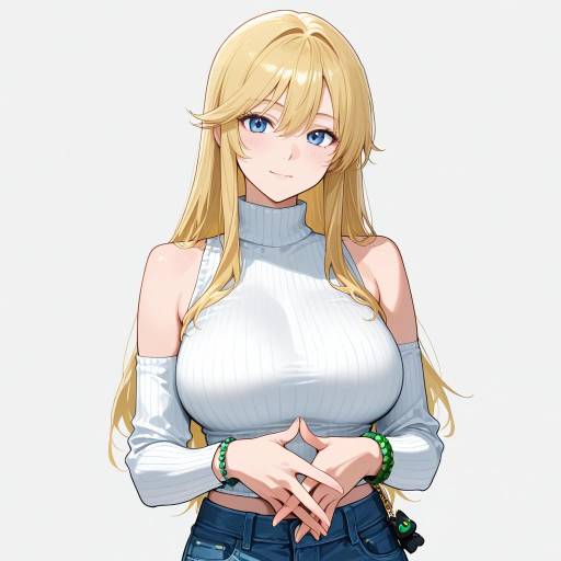 Elegant Solo Portrait of a Tall Woman Elegant Solo Portrait of a Tall Woman