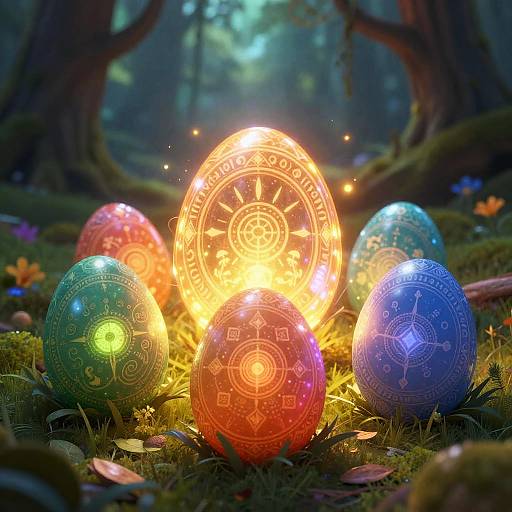 Mystical Dofus-Inspired Magical Eggs