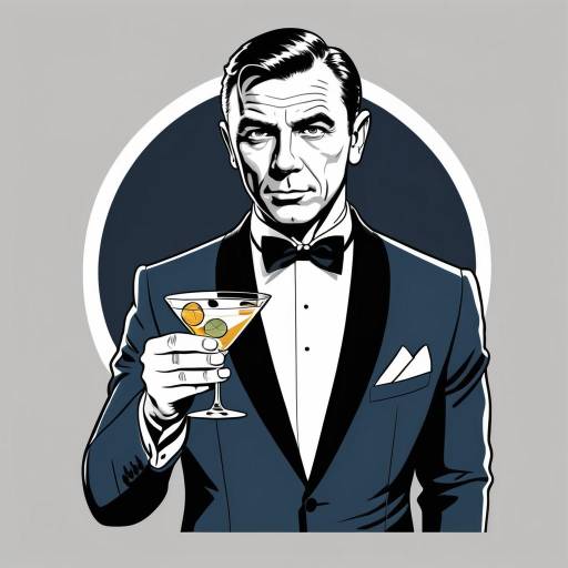 Confused James Bond Cartoon T-Shirt Design Confused James Bond Cartoon T-Shirt Design