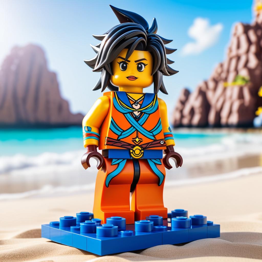 Lego Tsithaen from Final Fantasy Miniature