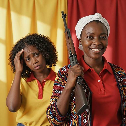 Sisterhood in Bold Colors and Light