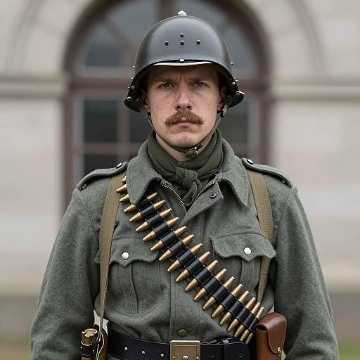 Photorealistic WWI Soldier Costume Concept