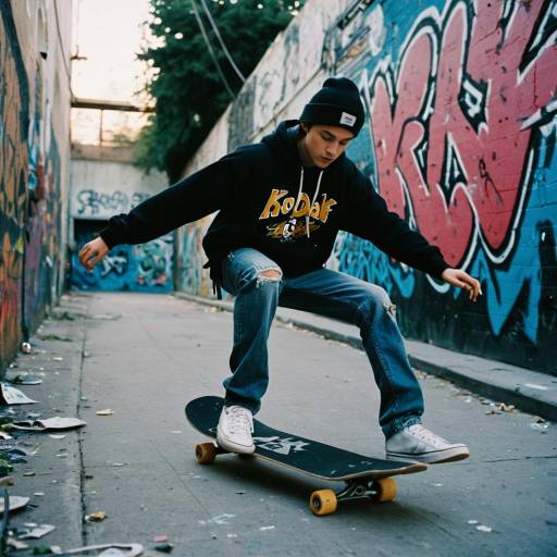 Cinematic Skateboarding Adventure at Twilight