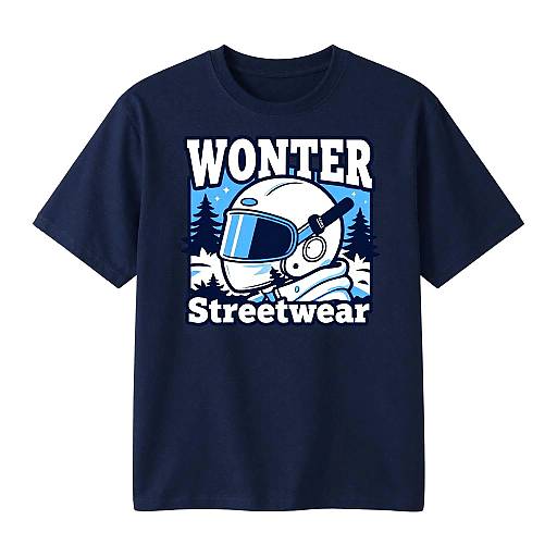 Winter Streetwear T-Shirt Design