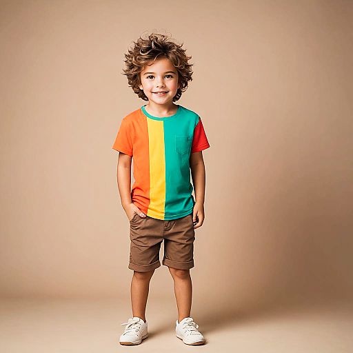 Playful Summer Photo Shoot of Young Boy Playful Summer Photo Shoot of Young Boy