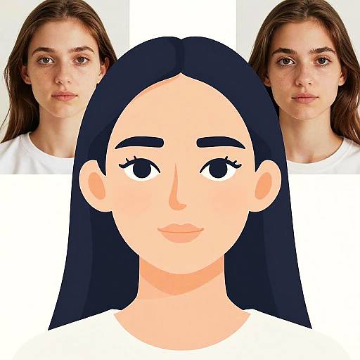 Minimalist Vector Art Photo Illustration