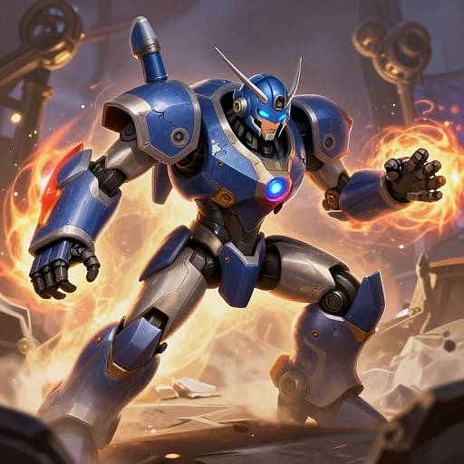 Dynamic Piloted Mecha Battlesuit