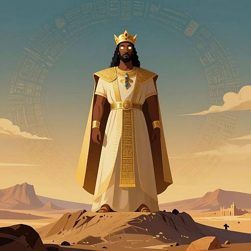 Mythical Sundiata Overlooking Mali Empire