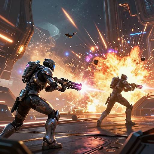 Destiny 2 Futuristic Battlefield Concept