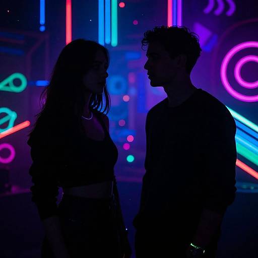 Cyberpunk Neon Blacklight Party