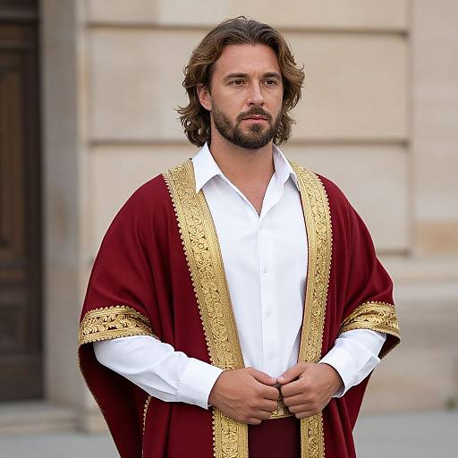 Roman Fancy Costume with Shawl