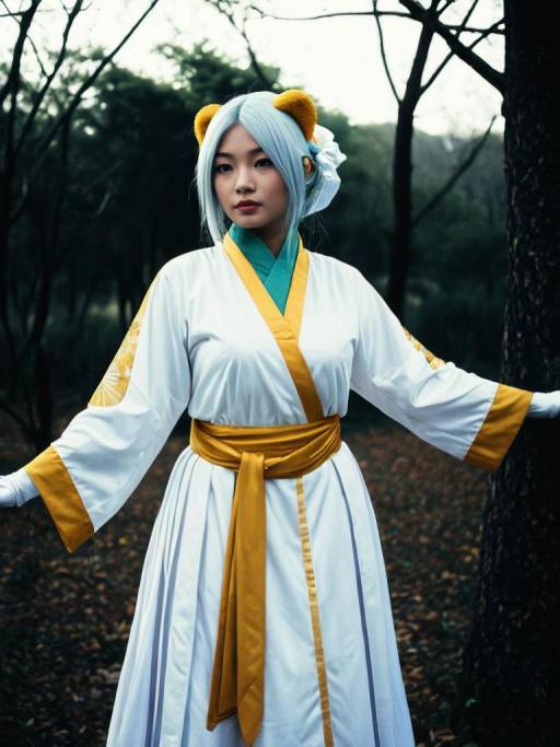 Woman in Lalah Sune Cosplay Costume