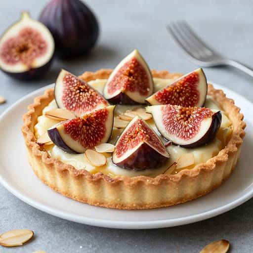 Almond Tart with Fresh Figs