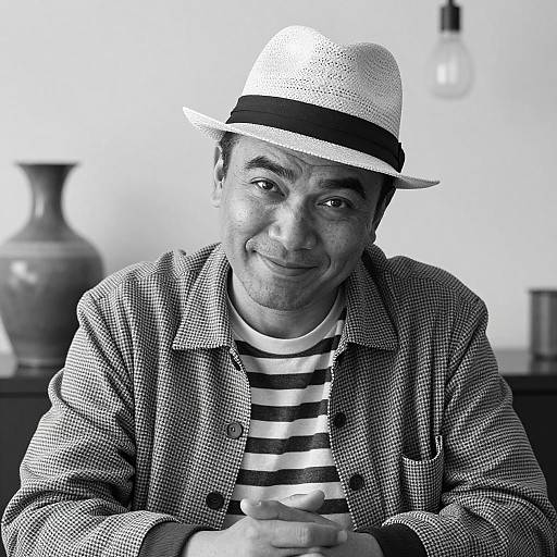 Sly Smiles in Stripes and Checks