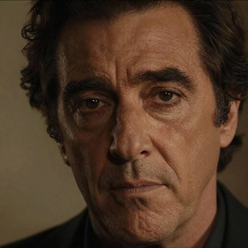 Close-up photograph of a middle-aged man with dark, wavy hair, slightly furrowed brow, and serious expression, against a neutral background.