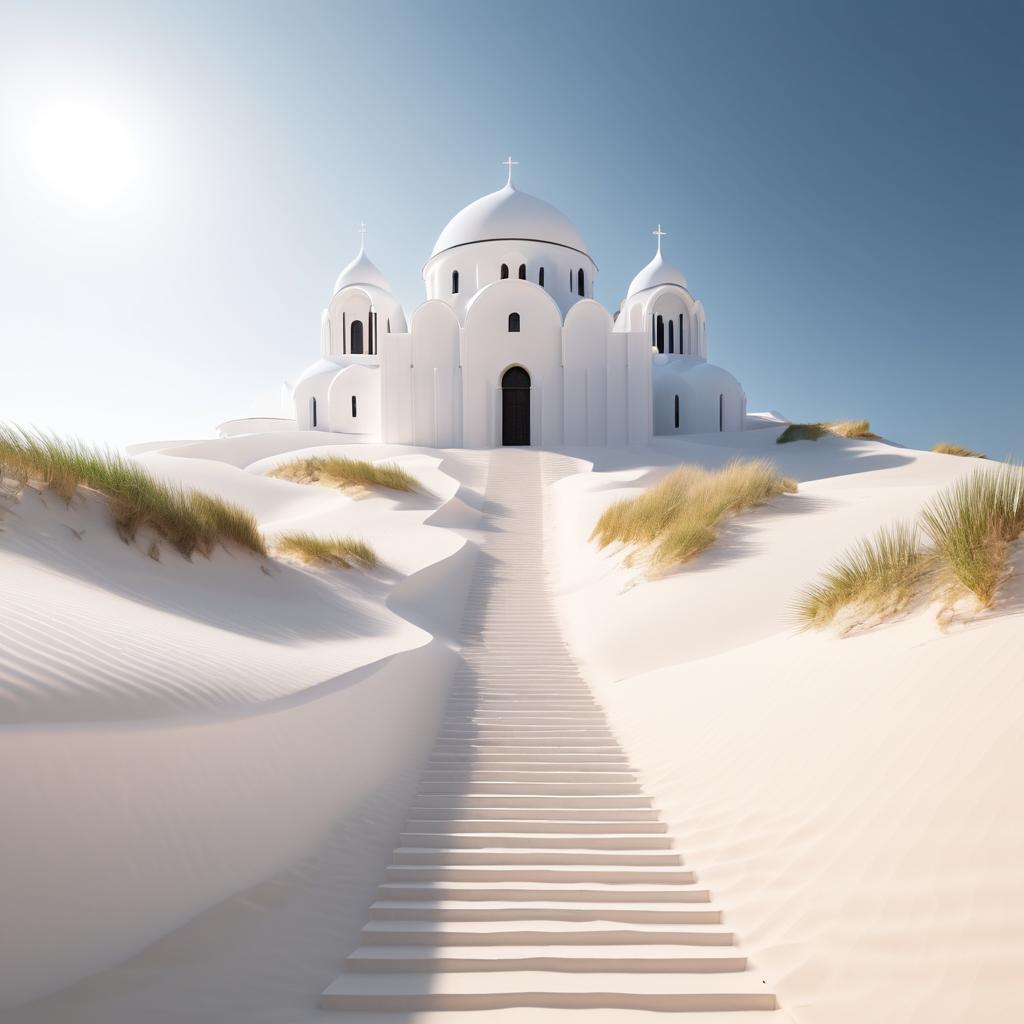 Byzantine Cathedral on Floating Dune