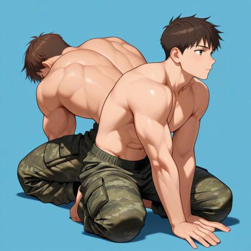 Dynamic Duo of Muscular Knights Dynamic Duo of Muscular Knights