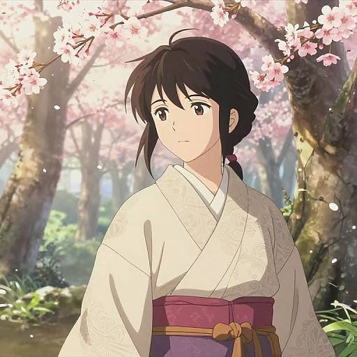 Fengling in Serene Japanese Forest